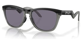 Lunettes oakley frogskins hybrid matte black  prizm grey  ref   oo9289 0755