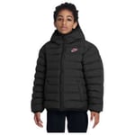 Manteau enfant Nike  K NSW LOW SYNFL JKT ADP - BLACK/BLACK/MAGIC FLAMINGO - XS