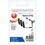 Viking 27XL Compatible Epson Ink Cartridge Cyan, Magenta, Yellow Pack of 3 Multipack