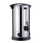 30L Hot Water Boiler Dispenser, Commercial Stainless Steel Catering Tea Urn, Instant Electric Water Boiler for Home, Automatic Heating Water Machine One Button Control