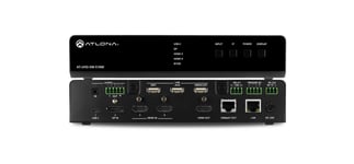 ATLONA AT-UHD-SW-510W 4K/UHD Five-Input Universal Switcher with Wireless Presentation Link - video/audio switch - 5 porter - Styrt - rackmonterbar