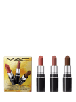 MAC Everyday Mini Lustreglass Lipstick Trio Neutral Makeup Gift Set