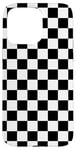 iPhone 15 Pro Max Black White Checkerboard Cool Gingham Checkered Lover Gift Case