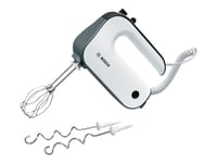 Bosch MFQ4 Handmixer 850 W Svart, Rostfritt stål, Vit