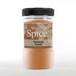 Cinnamon Ground 370g - World of Spice -High Quality- Used by Chefs