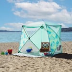 Old Bahama Bay Pop Up Shelter Tent 210 x 205 x 155cm Windows Beach Tropical NEW