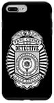 Coque pour iPhone 7 Plus/8 Plus Badge de police amusant True Crime Detective Division