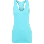 Asics Motion Dry FuzeX Womens Blue Vest - Size Large