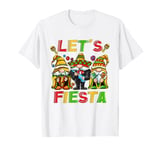 Mexico Mexican Dwarves Band Maraca Sombrero Let's Fiesta T-Shirt