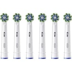 Brosse à dents électrique ORAL-B PRO CROSSACTION - BRAUN - Lot de 6 - Oscillations 40000 - 5 modes de brossage