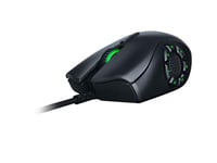 Razer Naga Trinity - MOBA/MMO Wired Gaming Mouse (3 Interchangeable Side Plates, 16,000 DPI 5G Optical Sensor, Up to 19 Programmable Buttons, Mechanical Switches, RGB Chroma) Black