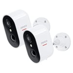 Security Camera Outdoor Battery Operated, Wireless CCTV Camera for Home