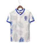 2425 Brasilien Jersey 2022 Brasilien Special Edition fotbollströja White #M(170-175 cm)