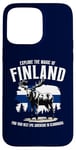 iPhone 15 Pro Max Finland's Beauty Adventure Nature Outfit Moose Scandinavian Case