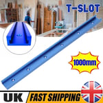 1000mm T-Track Aluminium T-Slot Miter Jig Tools Part For Woodworking Router UK