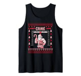 Candy Cane Lane Ninja Warrior Christmas Tank Top