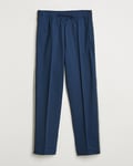 Fred Perry Two Color Taped Track Pants Tennis Blue