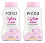 PONDs Pinkish Glow Oil + Blemish Control Face Powder UV Protect 2x50g