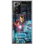 ERT GROUP mobile phone case for Samsung GALAXY NOTE 20 ULTRA original and officially Licensed Marvel pattern Iron Man 034 optimally adapted to the shape of the mobile phone, case made of TPU