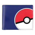 Pika & Pokeball All-Over Print Bi-fold Wallet, Unisex, Blue/Red (MW550634POK)