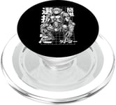 Jeu animé Cyberpunk Gamer Ape Cyber Enhanced Monkey Robot PopSockets PopGrip pour MagSafe