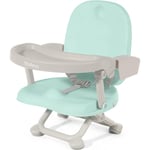 Réhausseur Chaise Enfant Pliable,Chaise Haute Bébé Portable,Bébé Chaise repas en Hauteur Réglable,Plateau Amovible,6 mois à 3 ans,Vert