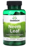 SWANSON Neem Leaves Leaf, 500mg, 100 Capsules,  Detox Immune Boost, Allergy, UK