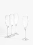 John Lewis Studio Prosecco Glass, Set of 4, 270ml, Clear