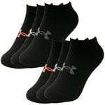 Under Armour Strumpor 12P Essential No Show Socks Svart polyester Strl 37/41 Dam