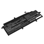 Kompatibelt med ThinkPad X13 Gen 2(Intel)-20WK002KIW, 15.36V, 3500mAh