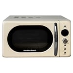 Hamilton Beach 20L Retro Microwave 700W, Cream - HB70H20C