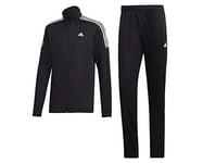 Adidas Men Team Sports Track Suit - Black/Black/White, 2X-Large/Small