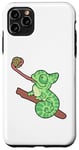 Coque pour iPhone 11 Pro Max caméléon enfant reptile amphibien zoo enfant