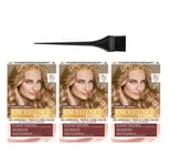 L'Oreal Paris Excellence Universal Nudes Natural Hair Color All Colors 3-Pack