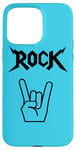 Coque pour iPhone 15 Pro Max Cornes à main Cool Band Rock and Roll Heavy Metal Music Concert