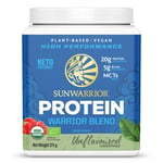 Sunwarrior Warrior Blend Organic Unflavoured Protein - 375g Powder