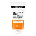 Neutrogena | Crème Nettoyante Désincrustante Anti-Points Noirs (tube de 150 ml) – Nettoyant pour le visage à l'acide salicylique (2%)