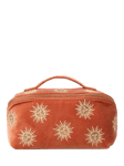 Elizabeth Scarlett Sun Goddess Makeup Bag, Rust