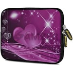 Amzer Alien Housse en néoprène doux pour ordinateur portable motif crâne 7,75``/19,7 cm - Love Shines