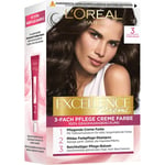 L’Oréal Paris Hiusväri kokoelma Excellence Creme Kerman väri 3 Tummanruskea 1 Stk. (6,32 € / 1 Kpl)