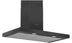 Bosch DWB96BC60B Series 2, Wall-mounted cooker hood 90 cm Black