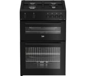 BEKO FTG6201K 60 cm Gas Cooker - Black, Black