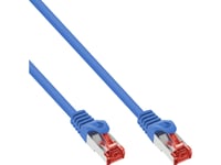 Inline 76933B, 0,3 M, Cat6, S/Ftp (S-Stp), Rj-45, Rj-45, Blå