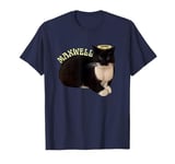 Funny Spinning Cat Maxwell The Tuxedo Cat Meme T-Shirt