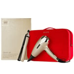 GHD PLATINUM+ & HELIOS™ Luxurious Gift Set Champagne Gold