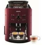 Machine Expresso Broyeur À Café Grains - Ea810770 - Rouge Krups