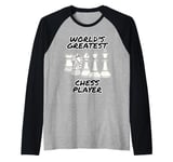 World's Greatest Chess Player, Chess Teacher Raglan Baseball Tee