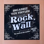 Rock on wall Cadres déco vinyle Cadre Hêtre