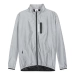 Veste De Cyclisme,Coupe-Vent Réfléchissante,Brillante Pour La Course Nocturne,Imperméable À L'eau Et À La Pluie,Pour Vtt Et Vélo,Très Visible