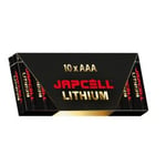 Japcell Lithium AAA Batterier (10 st.)